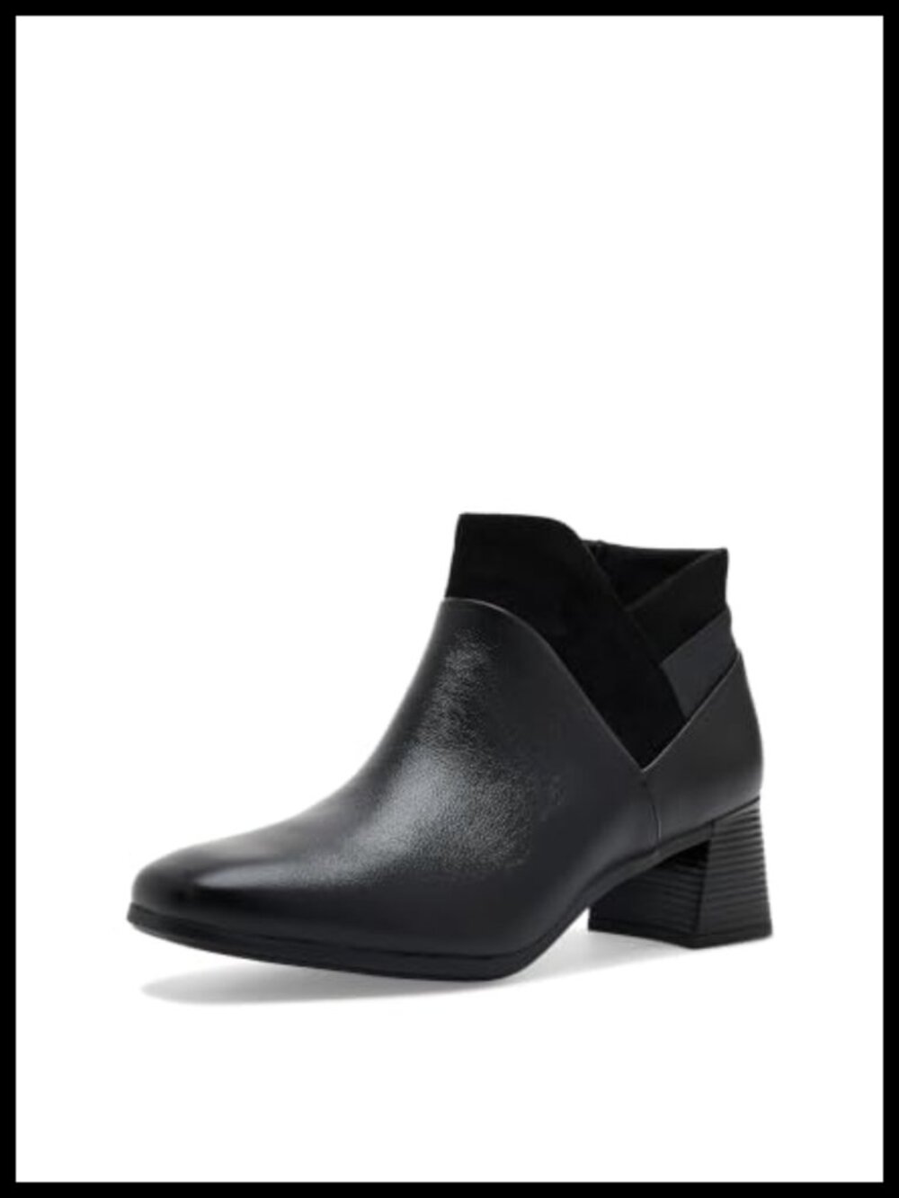 Clarks Marriann Ella Pointed Toe Ankle Bootie Leather